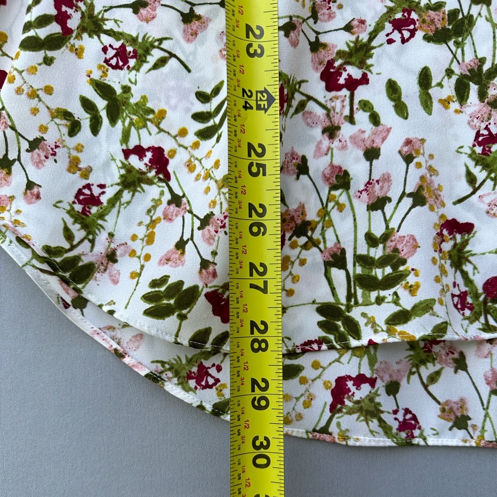 5 for $40 Chaus Floral Top Blouse Shirt Size 1X - Picture 6 of 8